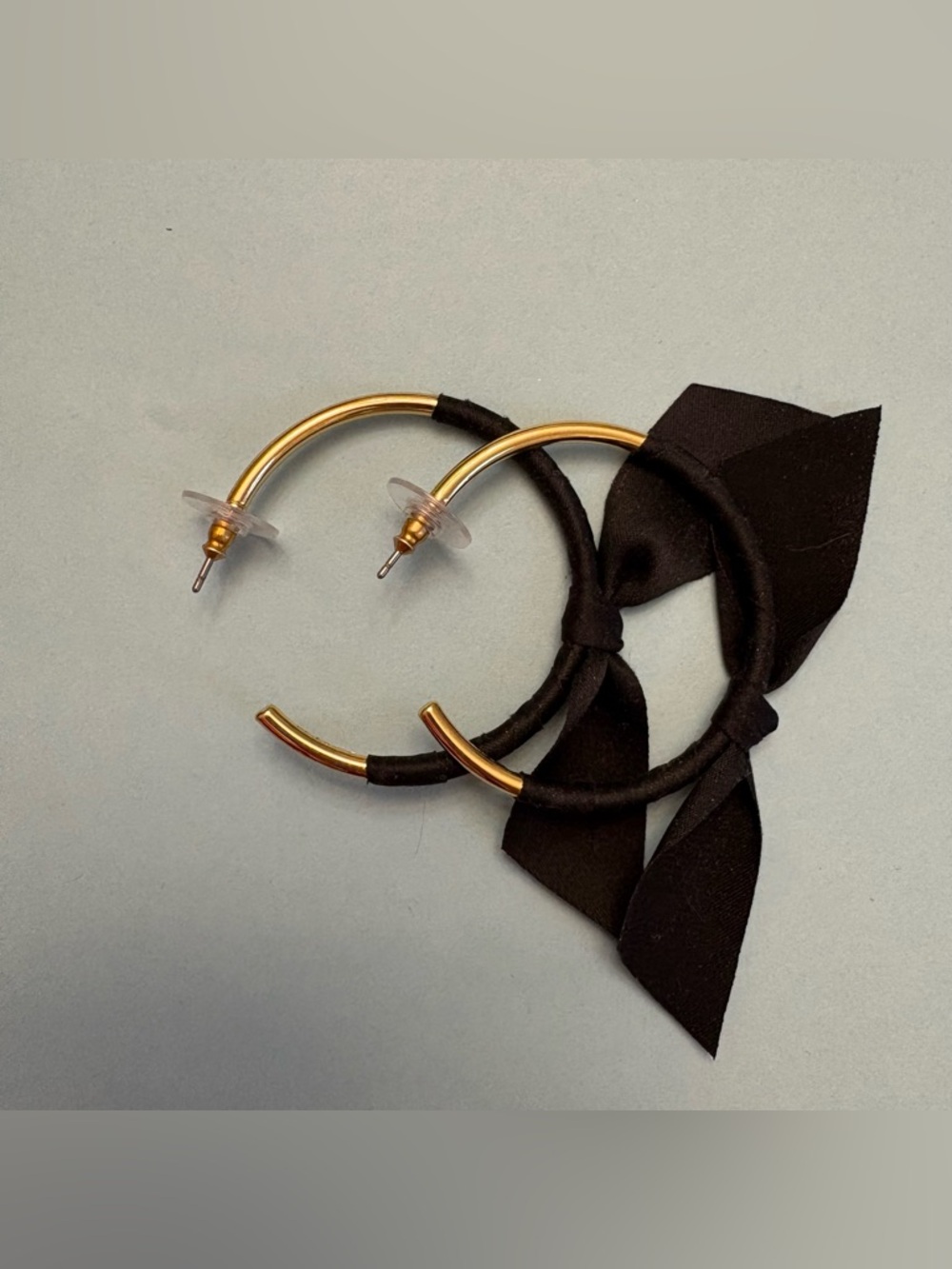 JCrew bow earrings